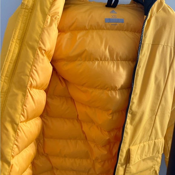 adidas Yellow Puffer Jacket - Picture 5 of 9